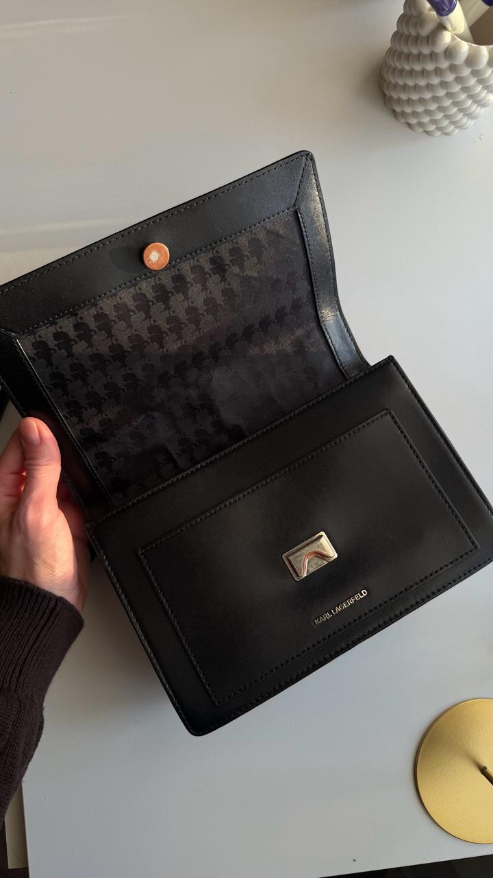 Черная сумка Karl Lagerfeld