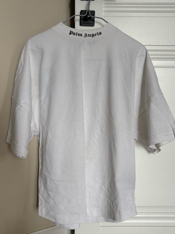 белая футболка Palm Angels