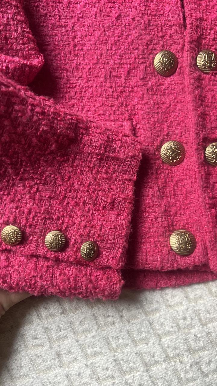 Пиджак твидовый 46р