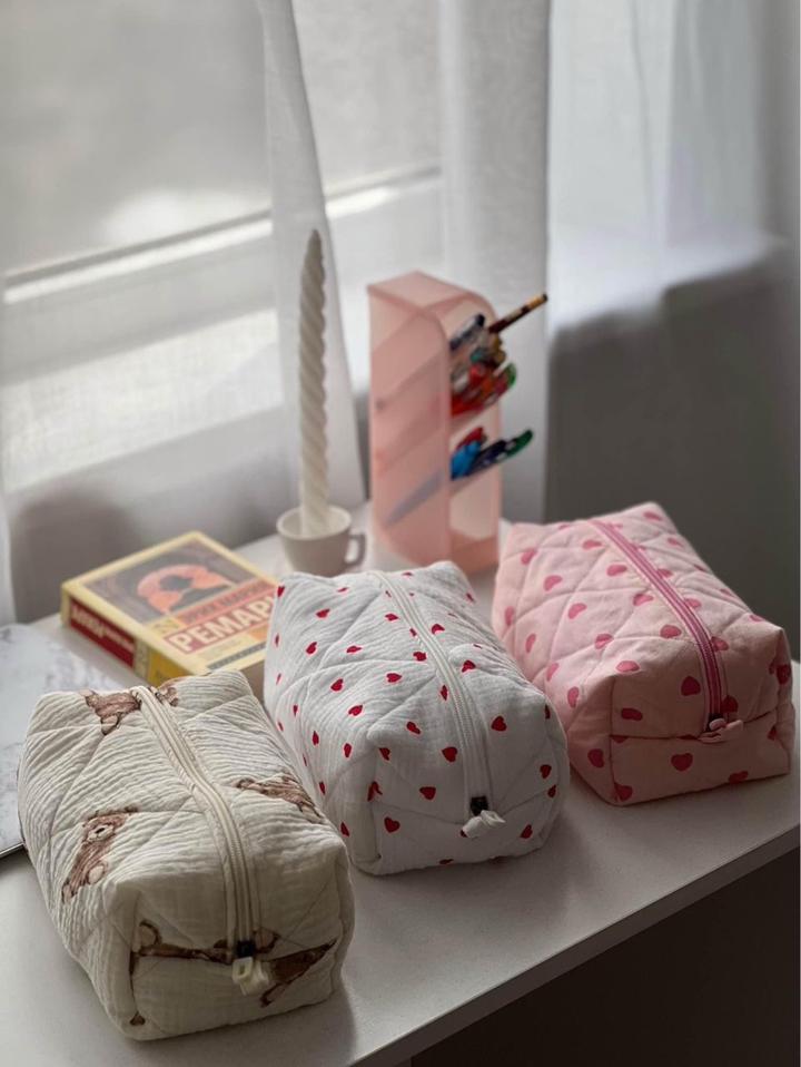 Косметички из турецкого хлопка