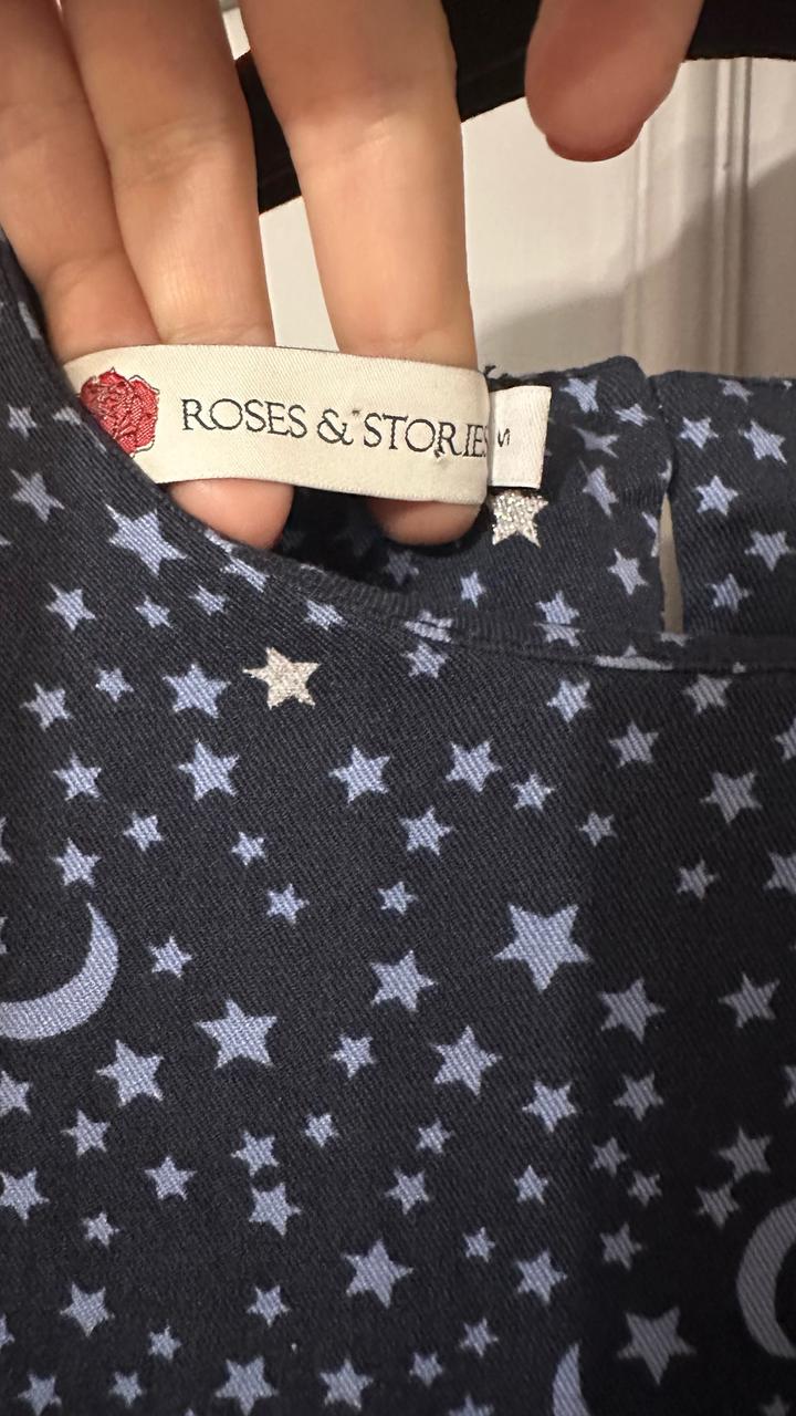 Платье Roses & Stories с принтом звёзд и луны
