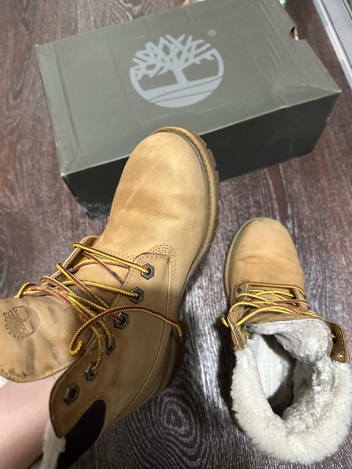 Зимние timberland