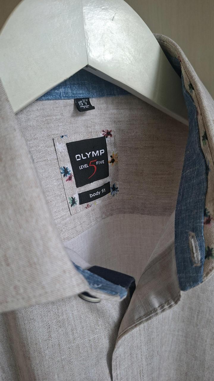 Немецкая рубашка Olymp Level5 (body fit)