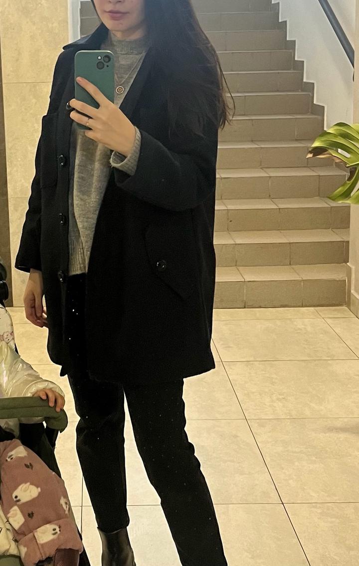 Пальто 100 % шерсть H&M