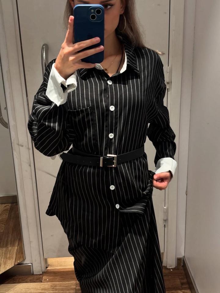 Двойка в белую полоску