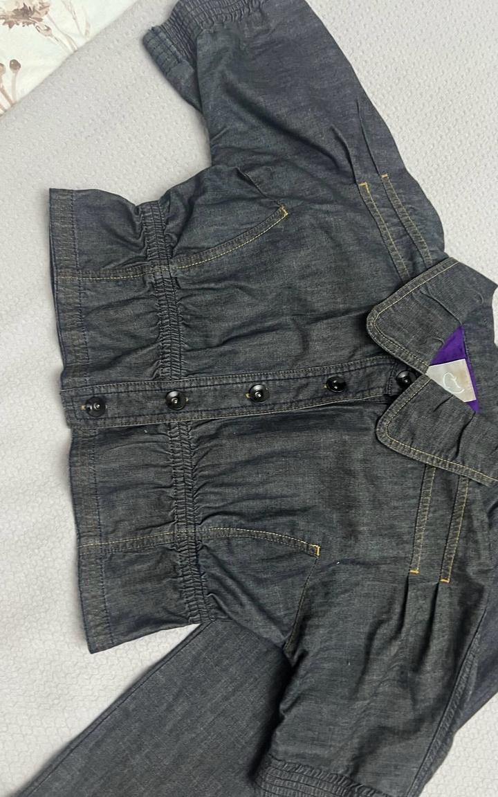 Комбинезон и джинсовка