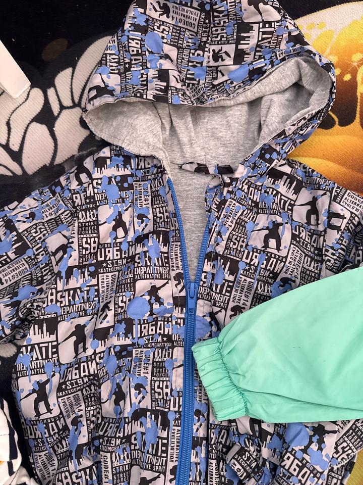 Пакет вещей 86см,штаны,кофта,2 ветровки