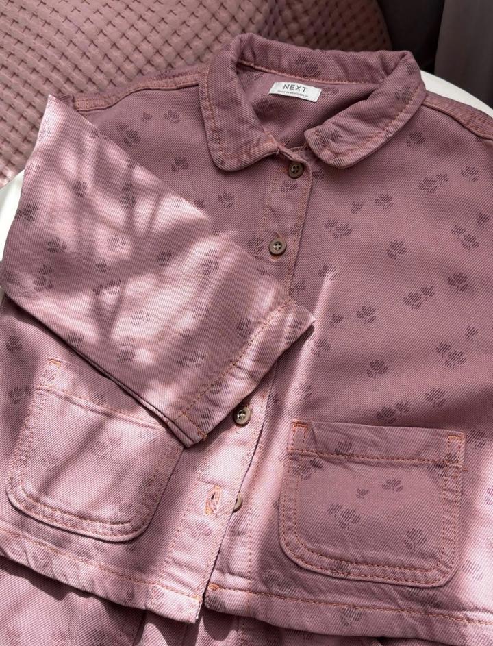 Джинсовый костюм Next.