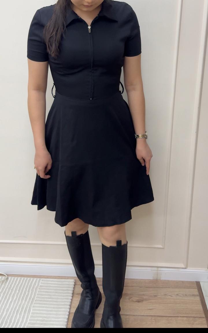 Черное платье Elisa fashion woman