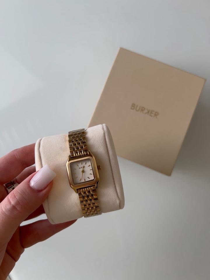 Burker Macy Petite Gold White