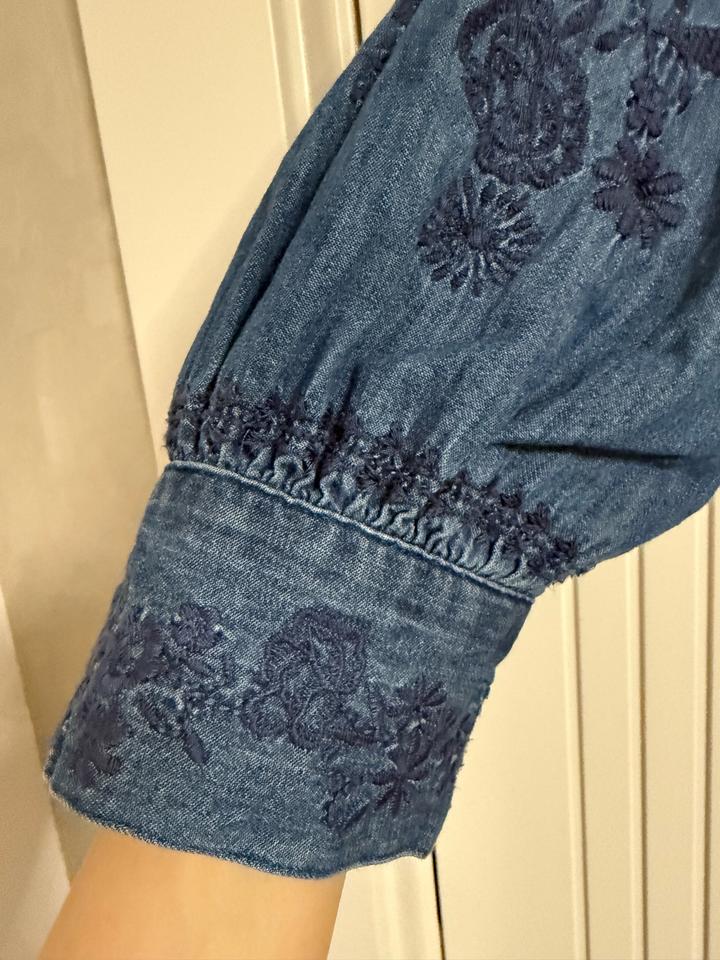 Джинсовое платье