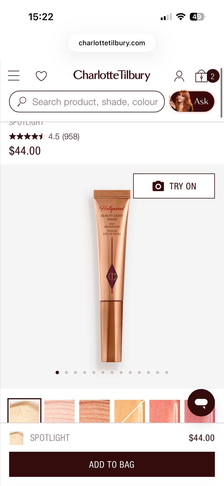 Хайлайтер charlotte tilbury