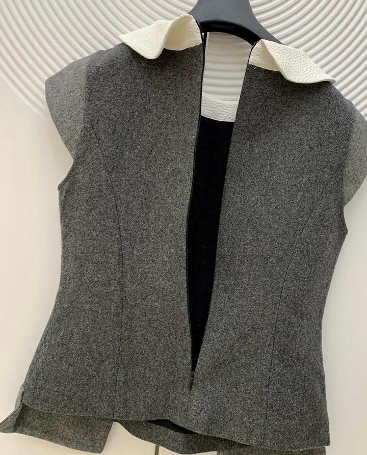 Шерстяная двойка с шортами Vivienne midow Италия