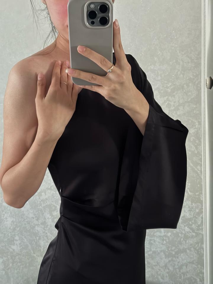 Платье атлас