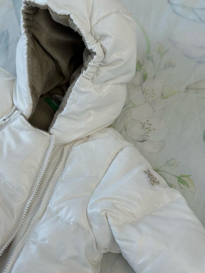 Детский комбинезон белый Benetton