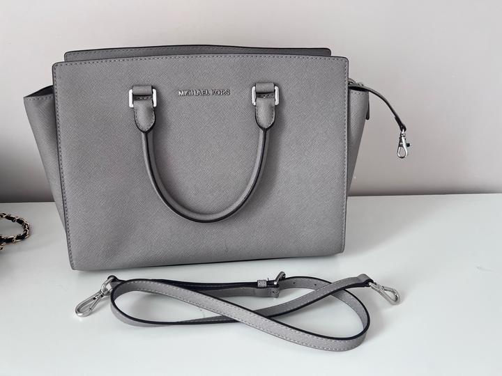 Сумка Michael Kors, оригинал, серая