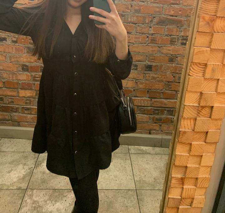 Черное платье Zara