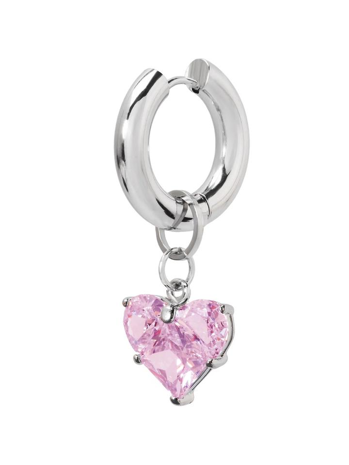 Серьги с сердечками