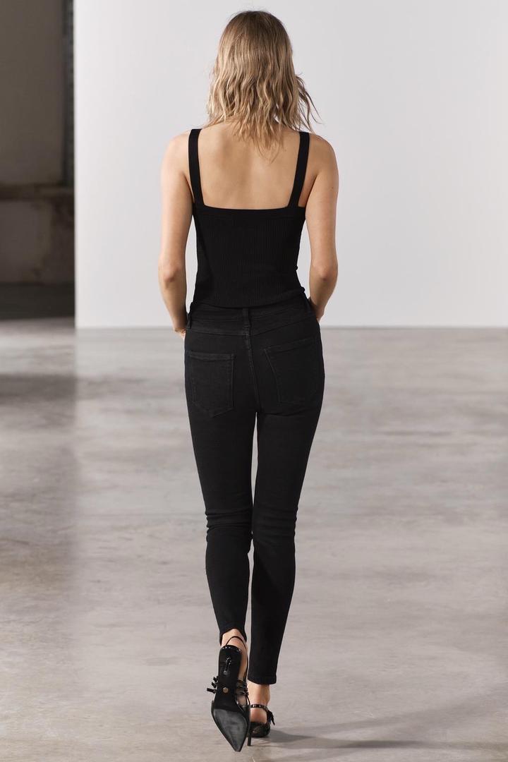 джинсы скинни Zara