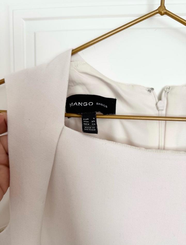 Платье Mango | Молочный цвет | S