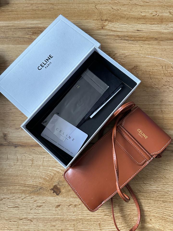 Celine Triomphe Brown