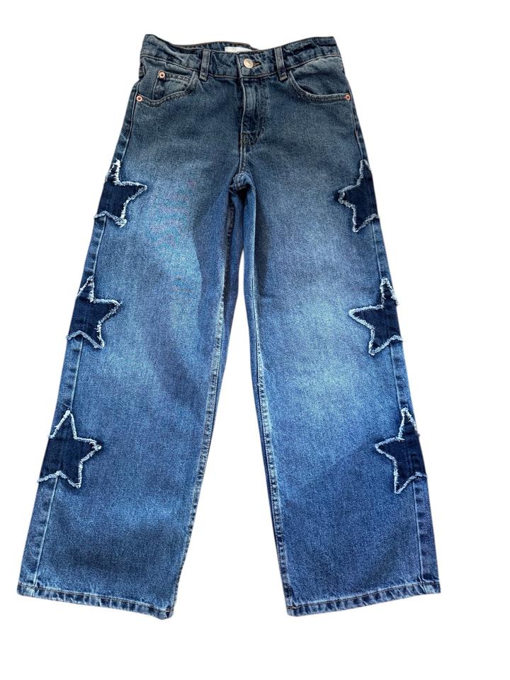 Джинсы с нашивками