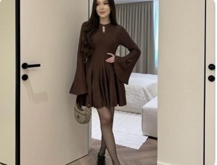 Трикотажное платье