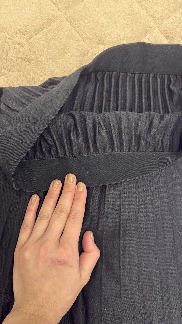 Юбка плиссе, очень красивая легкая