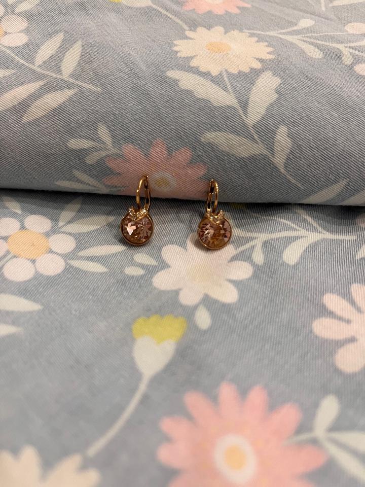 Серьги Swarovski с кристаллами, состояние отличное ✨