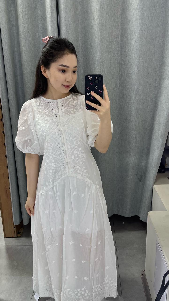 Белое платье