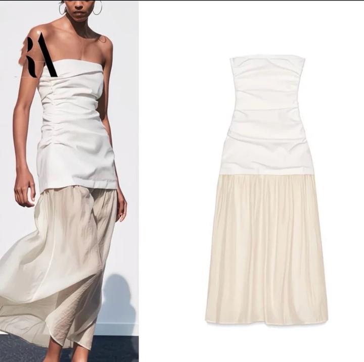 Платье белое Zara