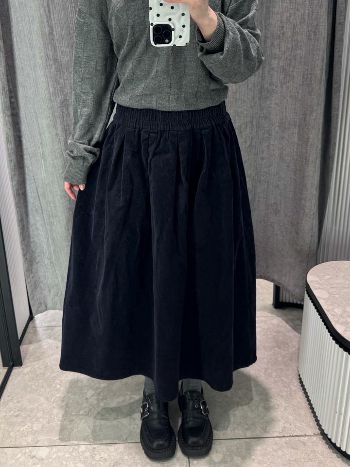 Вельветовая юбка