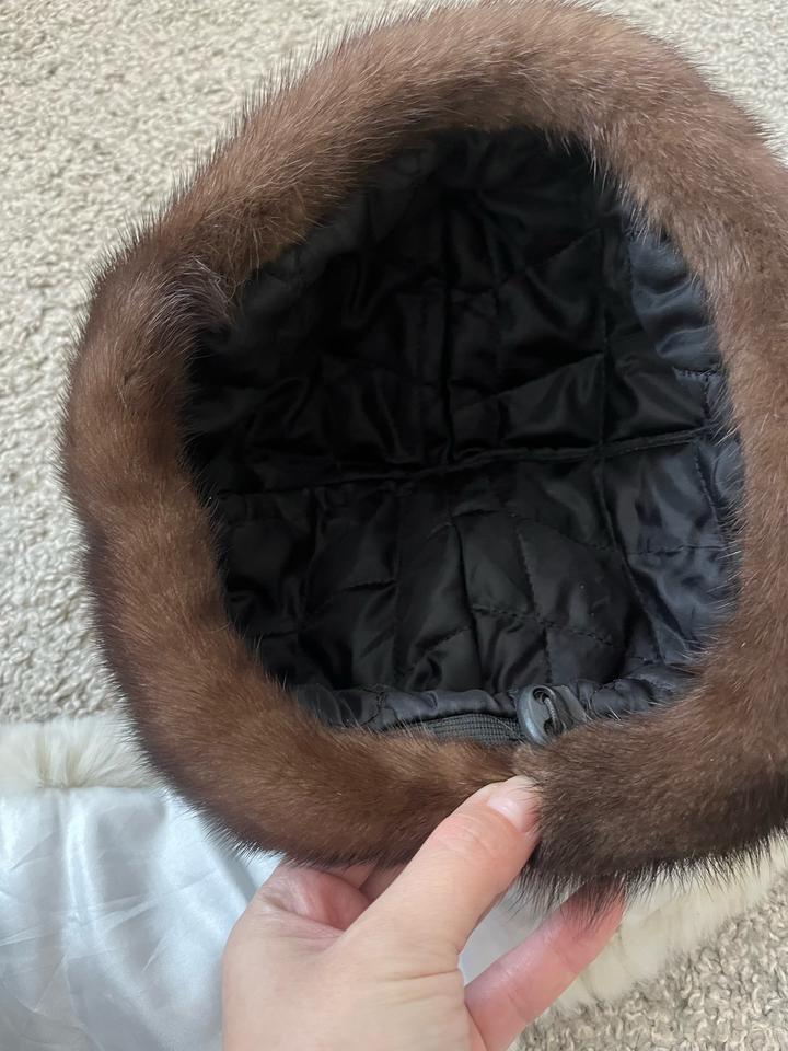 Шапка норковая