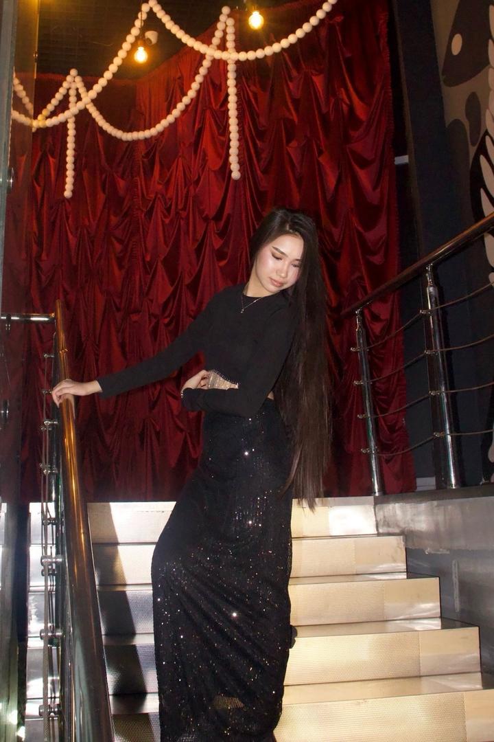 Юбка блестящая с пайетками