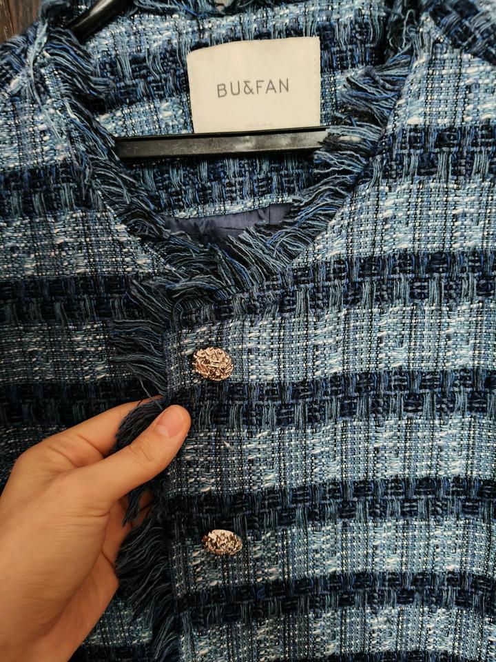 Жакет пиджак твидовый