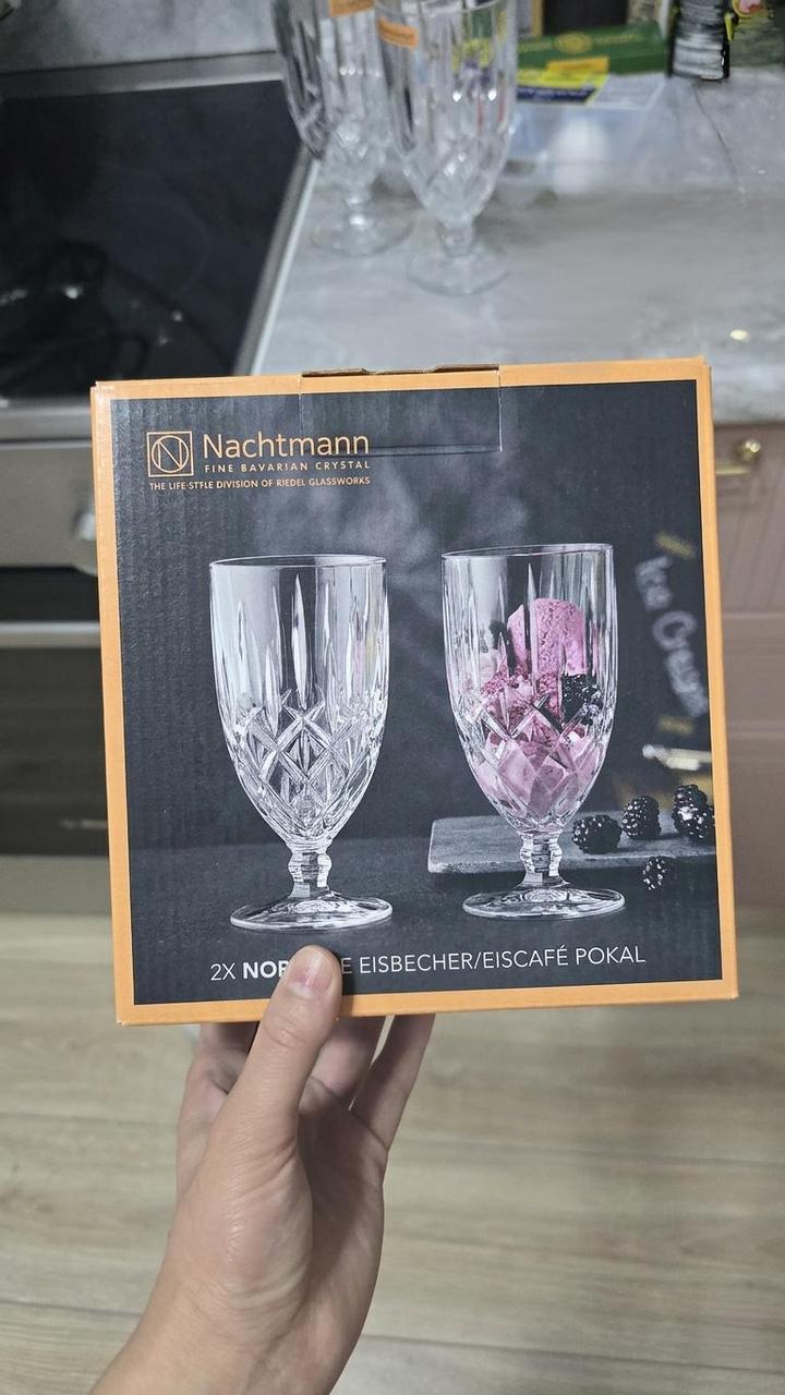 Nachtmann пара хрустальных бокалов Германия