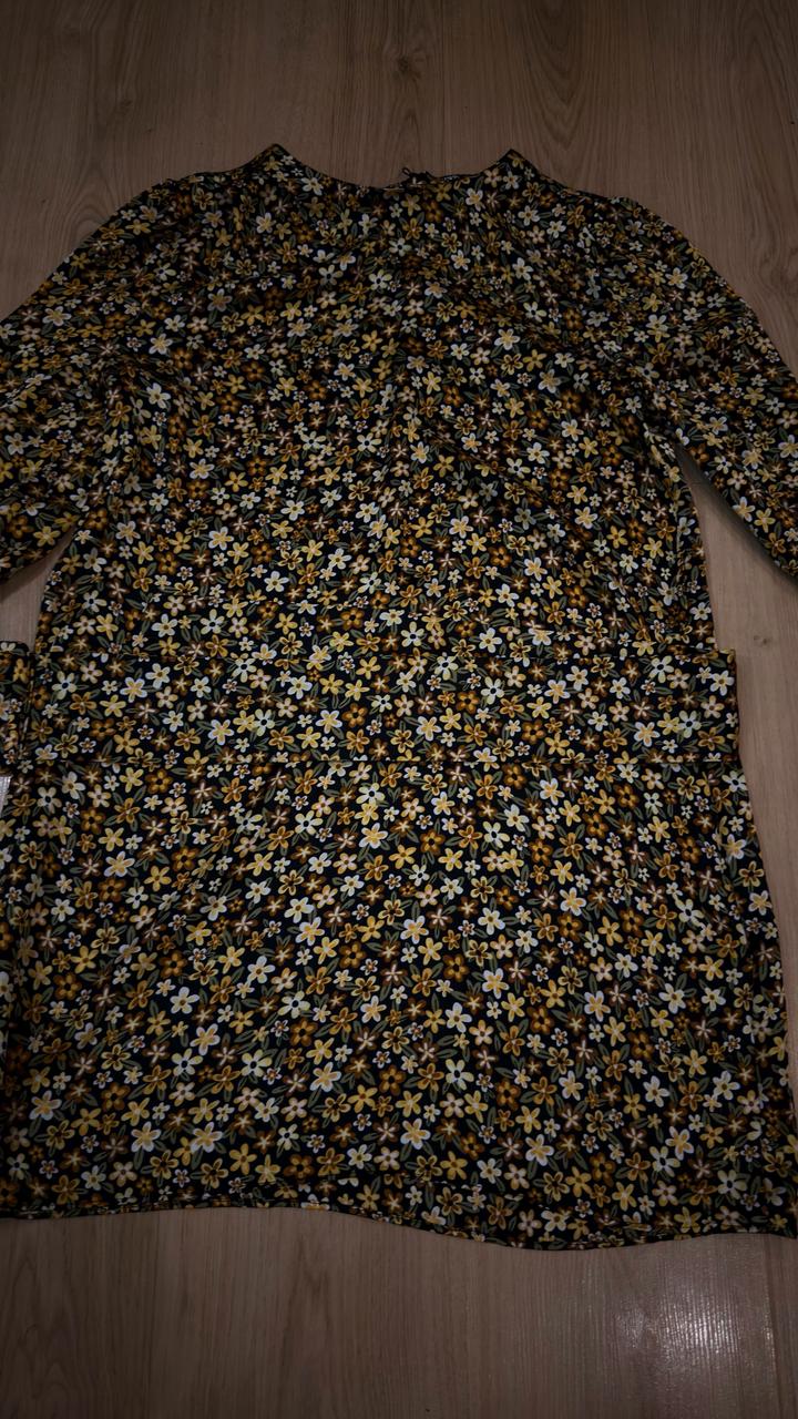 Легкое цветочное платье Zara