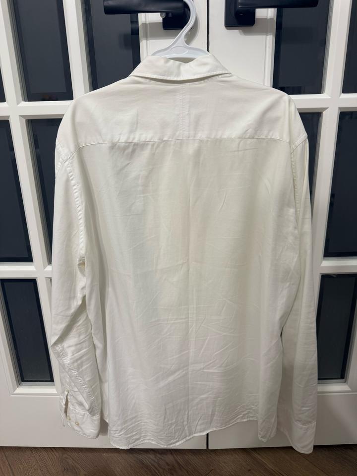 Рубашка Massimo Dutti белая