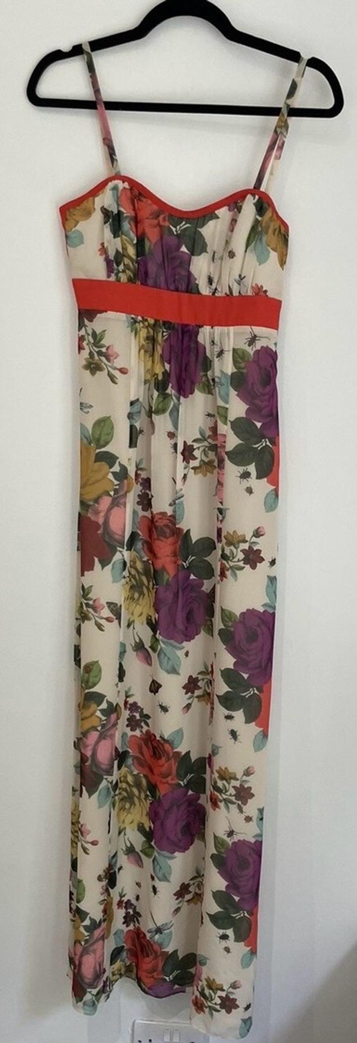 Цветочное платье ted baker