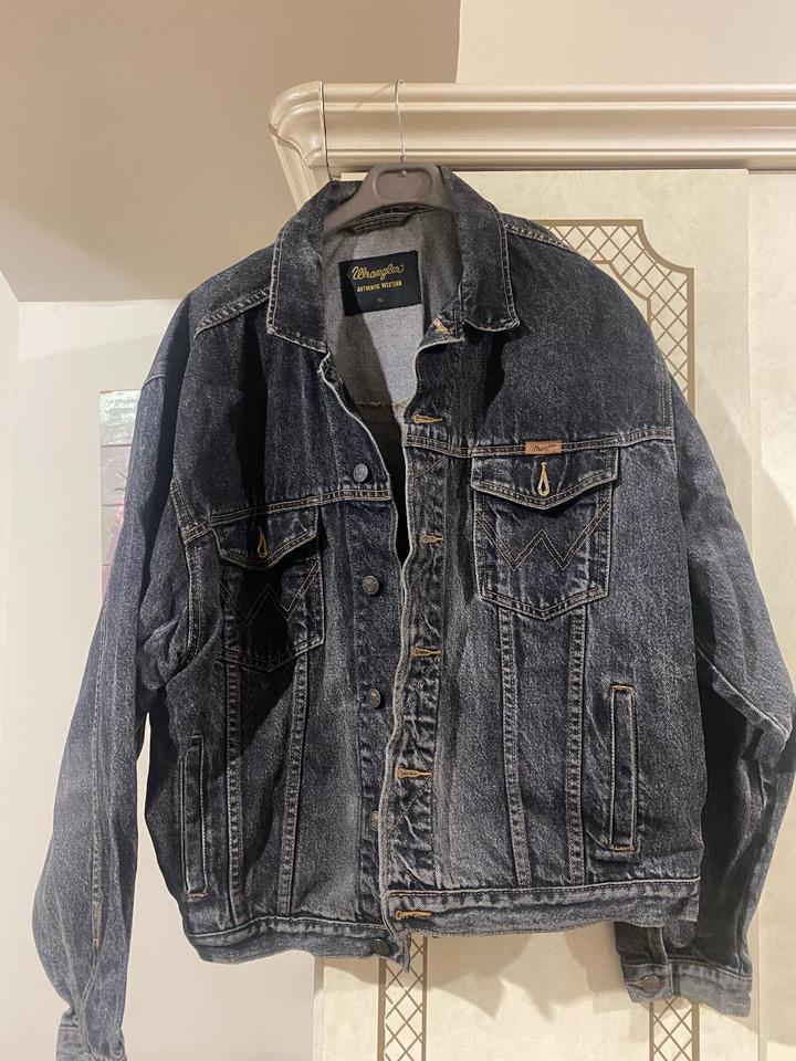 Wrangler джинсовая куртка мужская