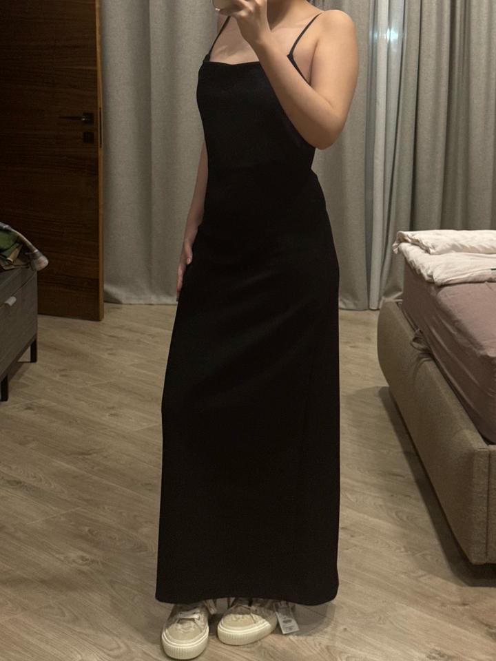 Черное платье Zara