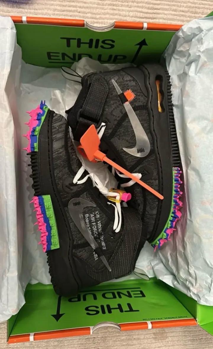 Nike Air Force 1 Mid x Off-White Black
