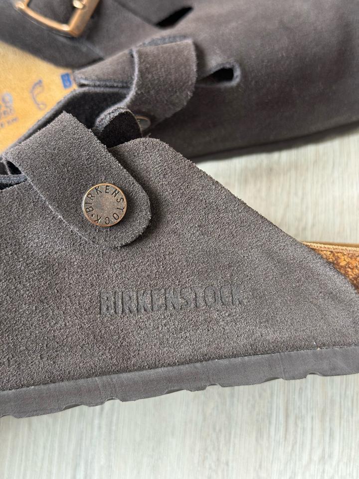 Тапочки биркеншток Birkenstock Boston (копия)