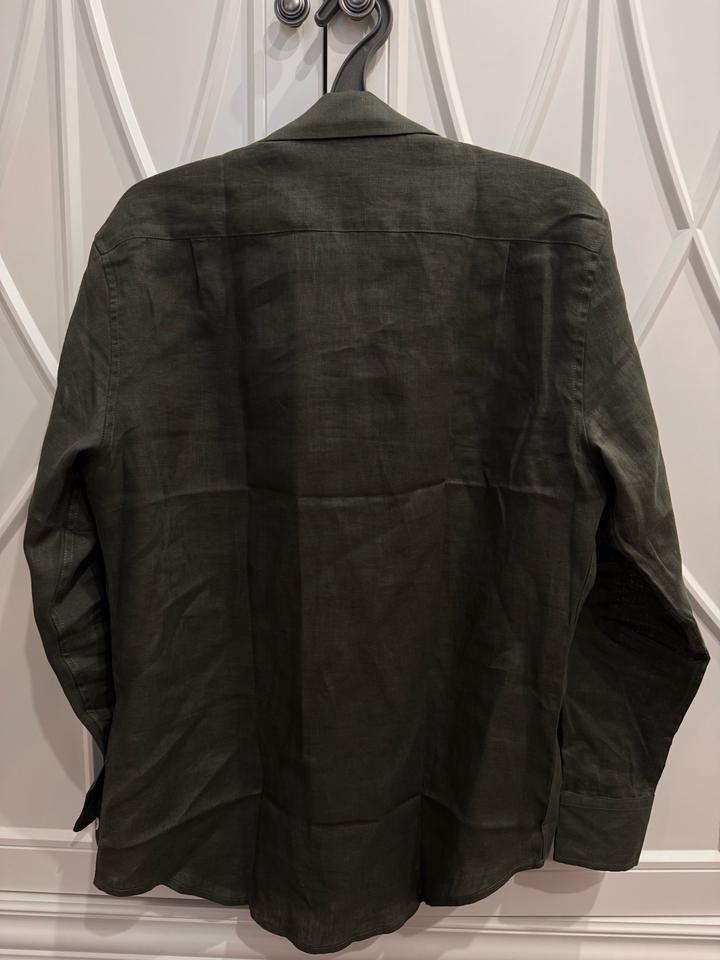 Мужская рубашка 100% лён