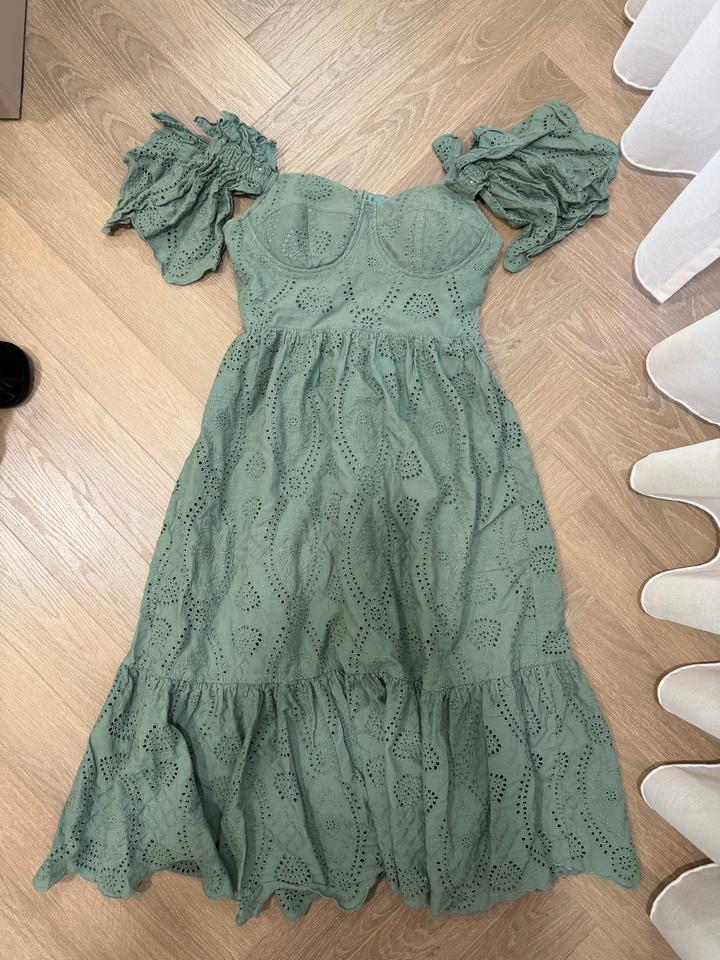 Летний выбитый сарафан