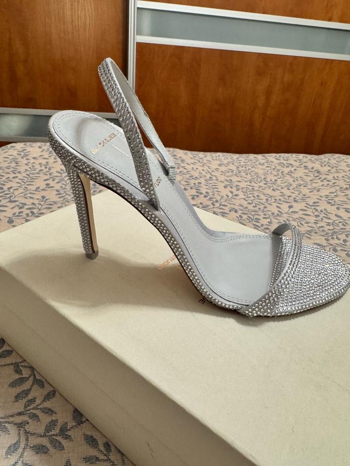 Вечерние босоножки, стразы