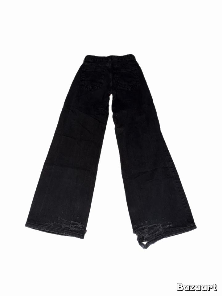 беги джинсы bershka