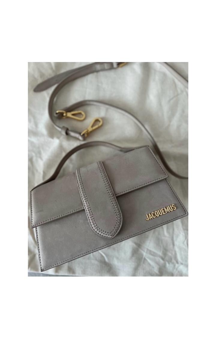 Бежевая сумка Jacquemus The Large Bambino