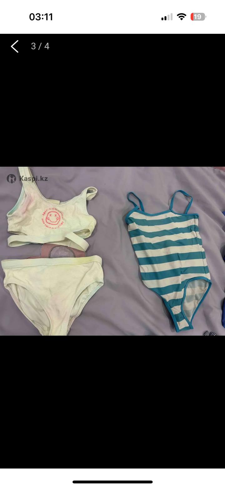 Купальники брендовые для 5-7 лет