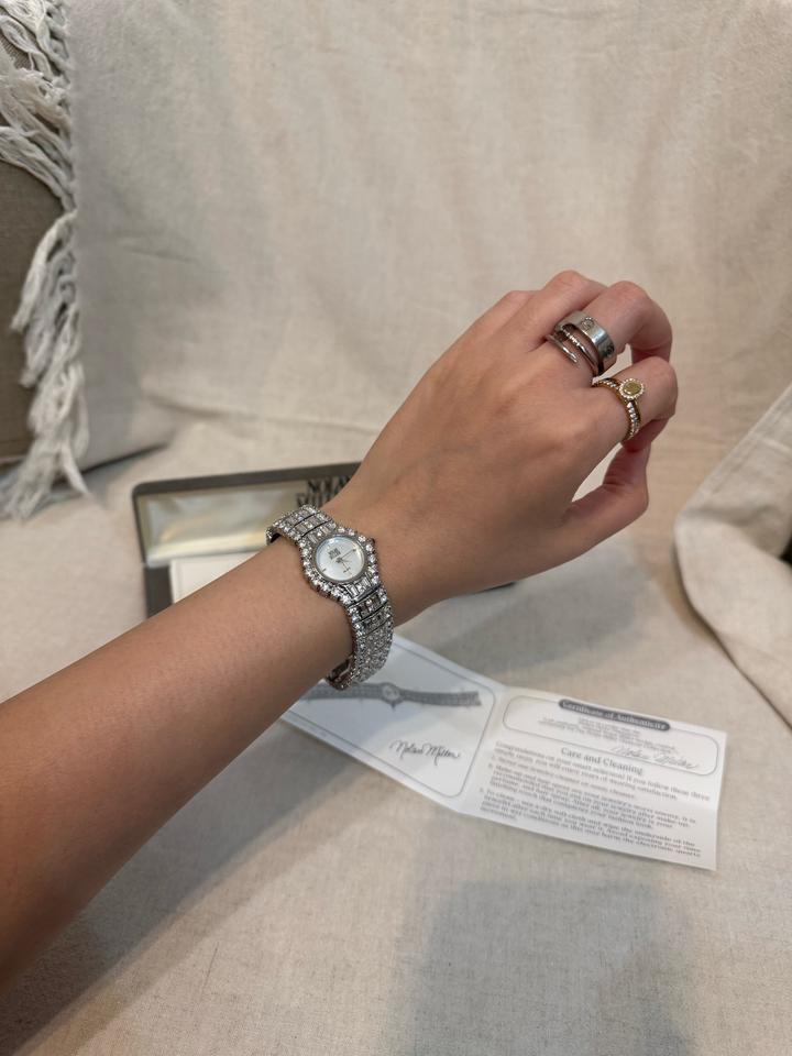 Винтажные часы Nolan Miller с кристаллами